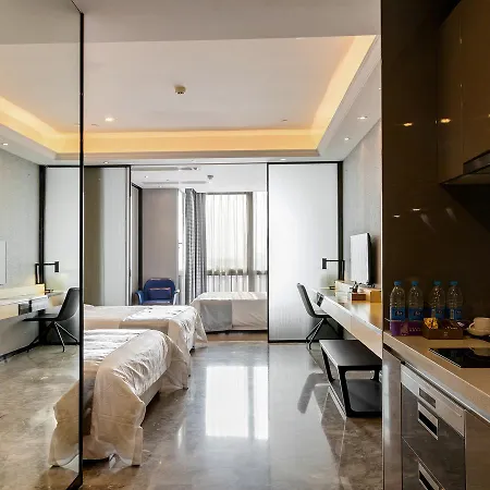 Boman Holiday Apartment Bei Jing Lu Jie Deng Du Hui Branch Guangzhou Exterior photo